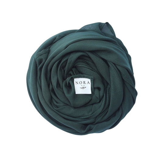 Evergreen Georgette Hijab - Large/Regular/Small Sizes